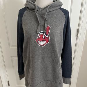 Cleveland Indians long hoodie sz XL
